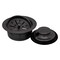 Ruvati Garbage Disposal Flange with Basket Strainer and Stopper Gunmetal Black Stainless Steel RVA1042BL - alternate 4